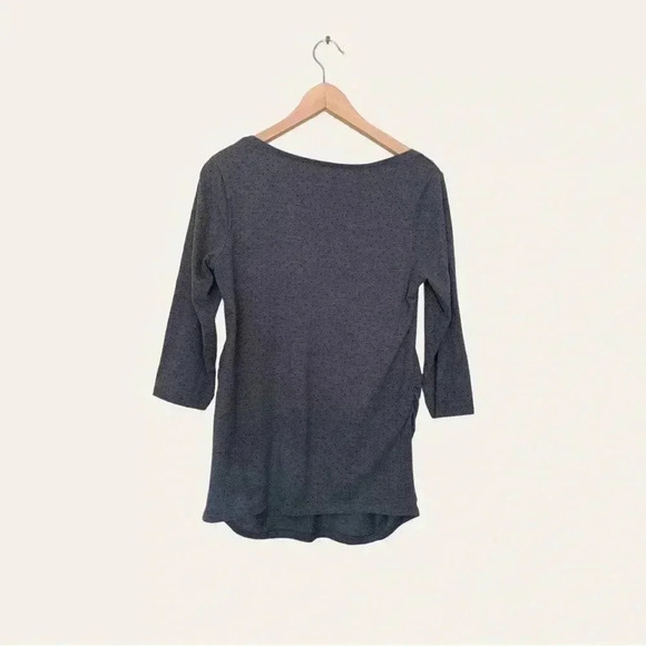 H&M Mama 3/4 sleeve, four season tunic style  top with four-way stretch - Picture 2 of 4